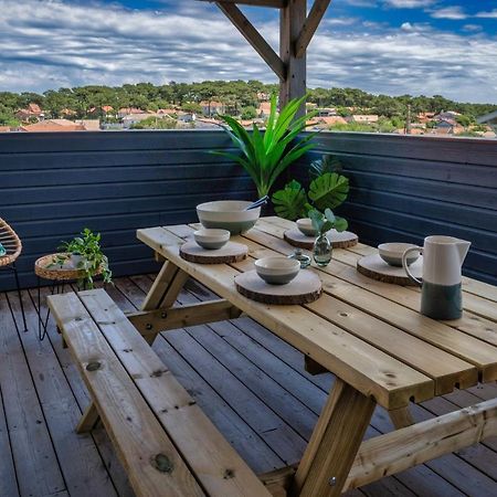 Mamita 4 "Wooded Stopover Apartment" T2 47M Terrace 24M Lacanau Ngoại thất bức ảnh